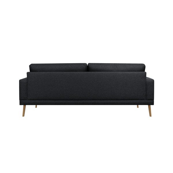 Črna trisedežna zofa Windsor & Co. Vega-image-3