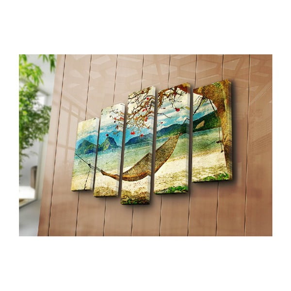 Večdelna slika Hamaka, 105 x 70 cm-image-2