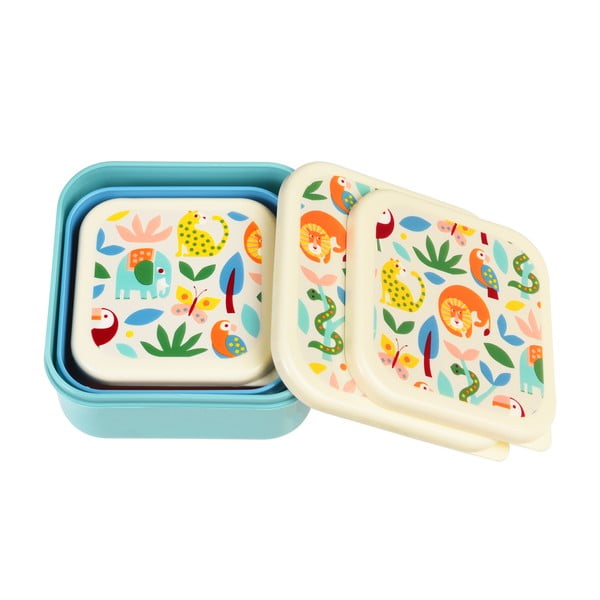 Otroška posoda za malico v kompletu 3 ks Wild Wonders – Rex London-image-4