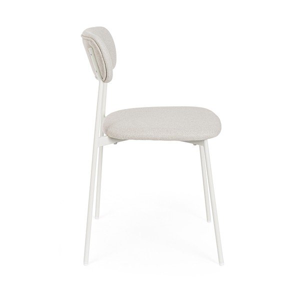 Bel oblazinjen jedilni stol Inka – Yes Everyday-image-3