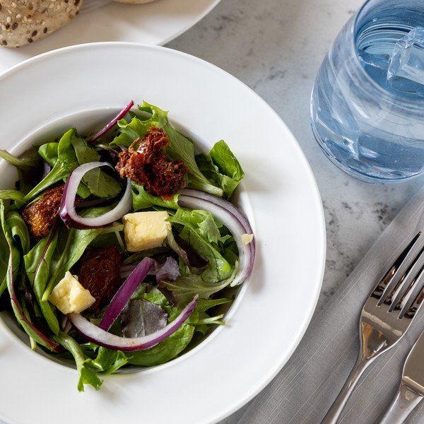 Globok krožnik iz belega porcelana Mikasa Ridget, ø 30 cm-image-2