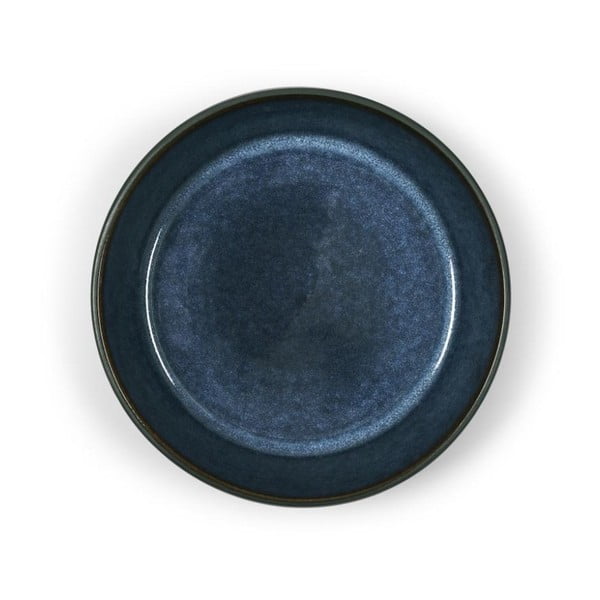Črna/modra skledica iz kamenine Gastro Dark Blue/Black – Bitz-image-2