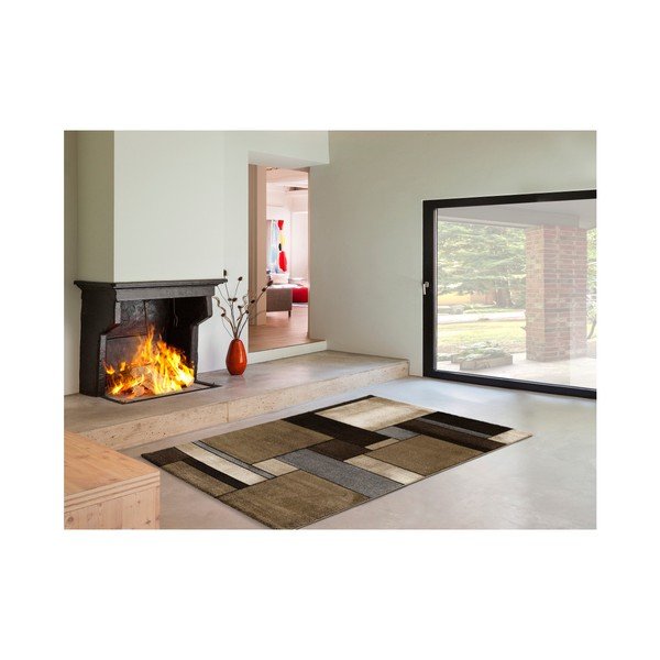 Rjava preproga Universal Malmo Brown, 120 x 170 cm-image-1