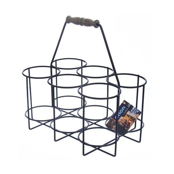 Kovinsko stojalo za vino za 6 steklenic Radka - Orion-image-2