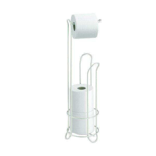 Belo jekleno stojalo za WC papir Classico – iDesign-image-2