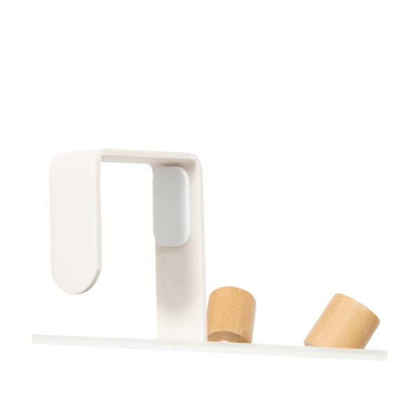 Kovinski obešalnik za vrata s 4 kavlji Compactor-image-3