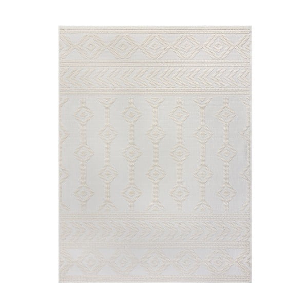 Kremno bela preproga iz šenila 160x240 cm Shyla – Flair Rugs