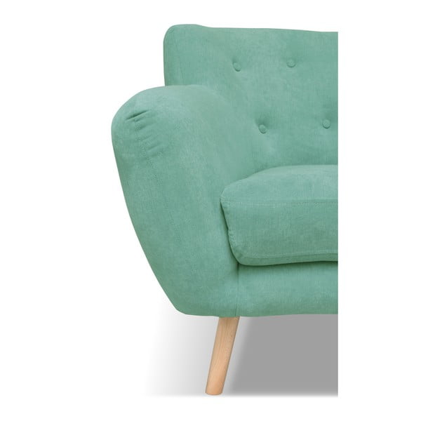 Mint zelena zofa Cosmopolitan design London, 192 cm-image-3