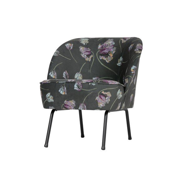 Temno siv fotelj BePureHome Vogue-image-3