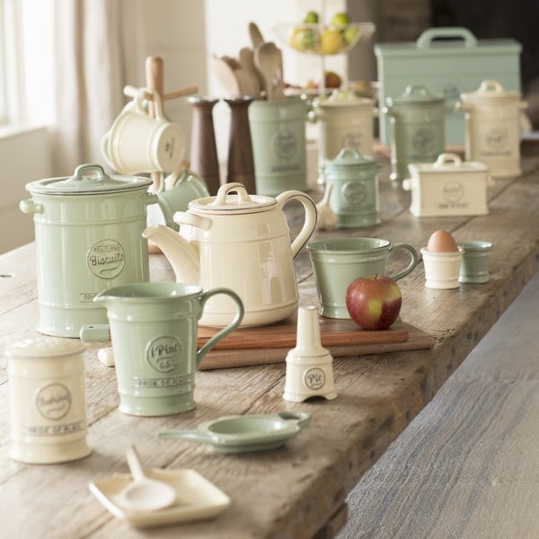 Zelena keramična škatla za testenine T&G Woodware Pride Of Place-image-1