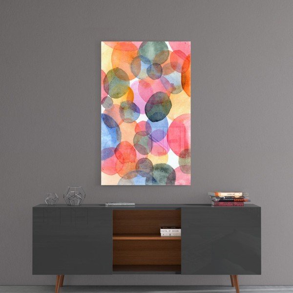 Steklena slika Insigne Watercolor, 46 x 72 cm-image-1