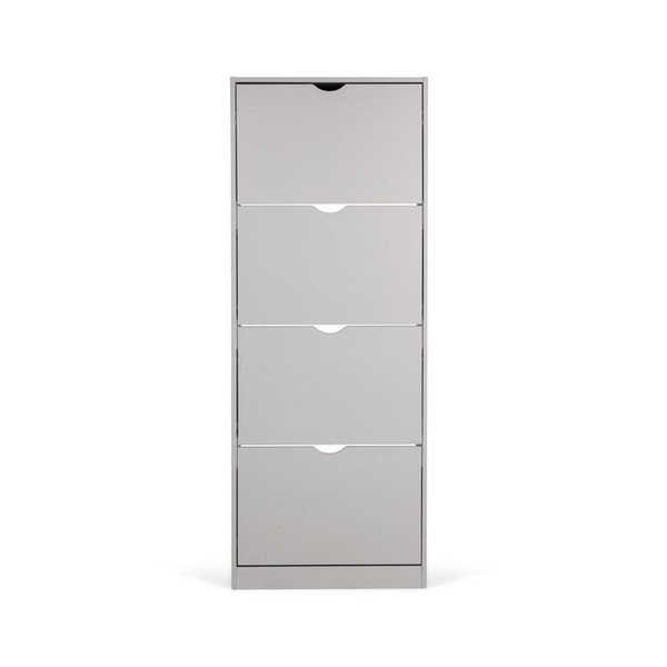 Siva preklopna omarica za čevlje 60x157x24 cm Stelo – Bonami Essentials-image-3