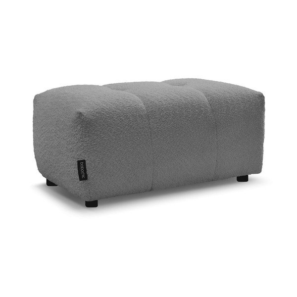 Siv tabure iz tkanine bouclé Roxelane – Bobochic Paris-image-3