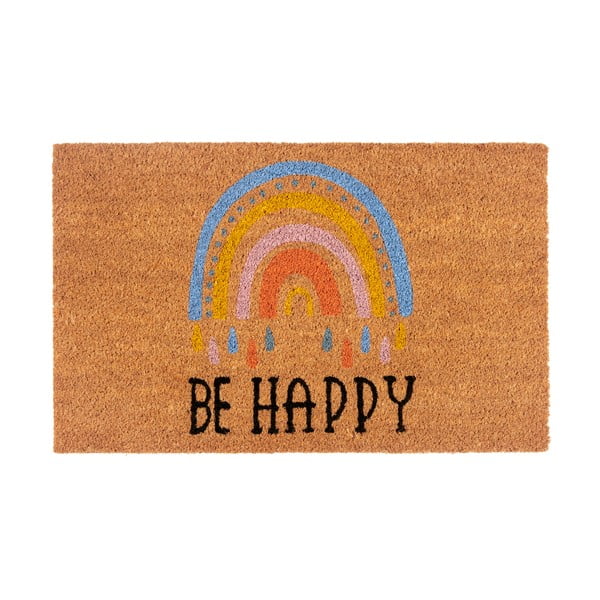 Predpražnik iz kokosovih vlaken 40x70 cm Be Happy – Hanse Home