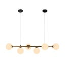 Viseča svetilka v zlati barvi Squid Lighting Owl, višina 120 cm