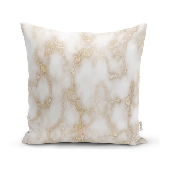 Prevleka za vzglavnik Minimalist Cushion Covers Golden Lines Marble, 45 x 45 cm