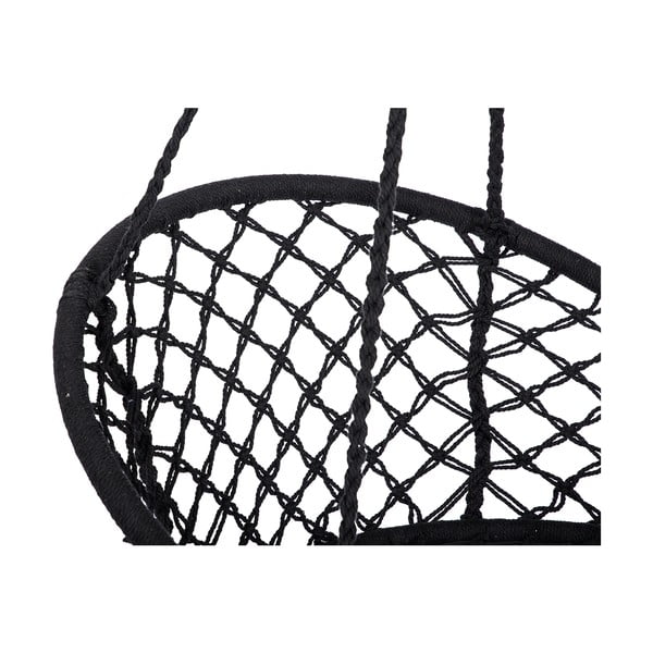 Črn viseči stol Bonami Essentials Hylla-image-4