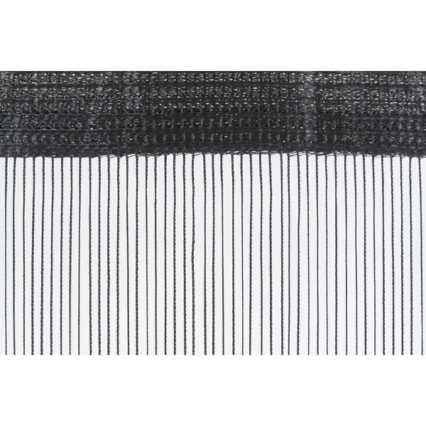 Črna zavesa za vrata 100x200 cm String – Mendola Fabrics-image-1