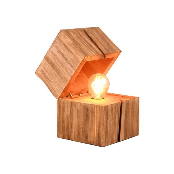 Rjava namizna svetilka (višina 16 cm) Treasure – Trio-image-3