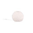 Kremno bela namizna svetilka (višina 24 cm) Furry – Reality