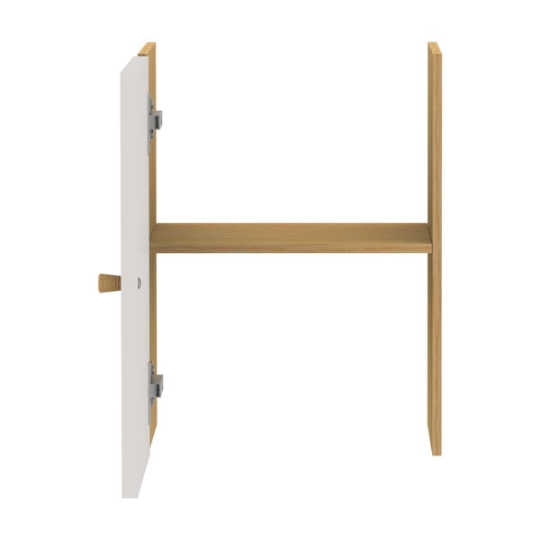 Svetlo siva komponenta z vrati 33x43 cm Z Cube - Tenzo-image-2