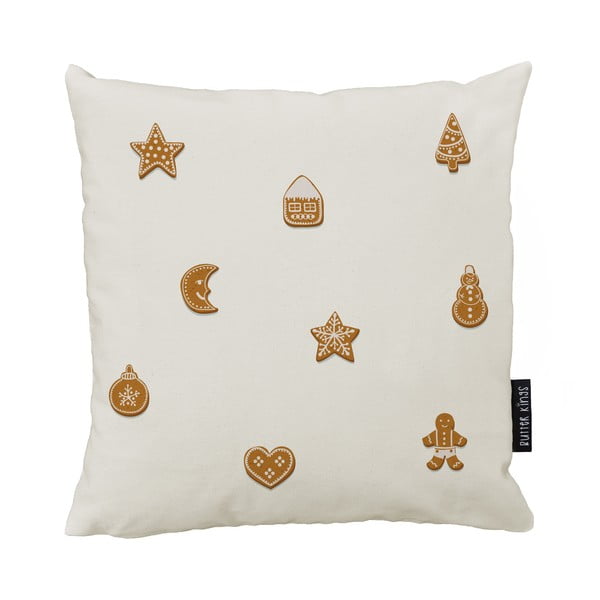 Prevleka za blazino z božičnim motivom 45x45 cm Gingerbreads – Butter Kings