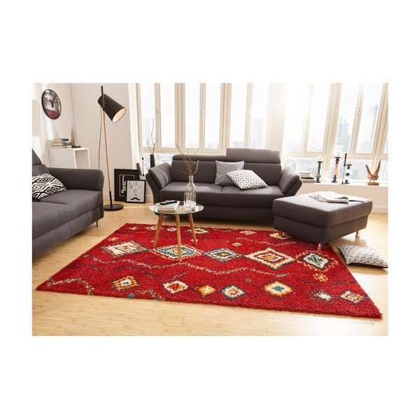 Rdeča preproga Mint Rugs Geometric 200 x 290 cm-image-3