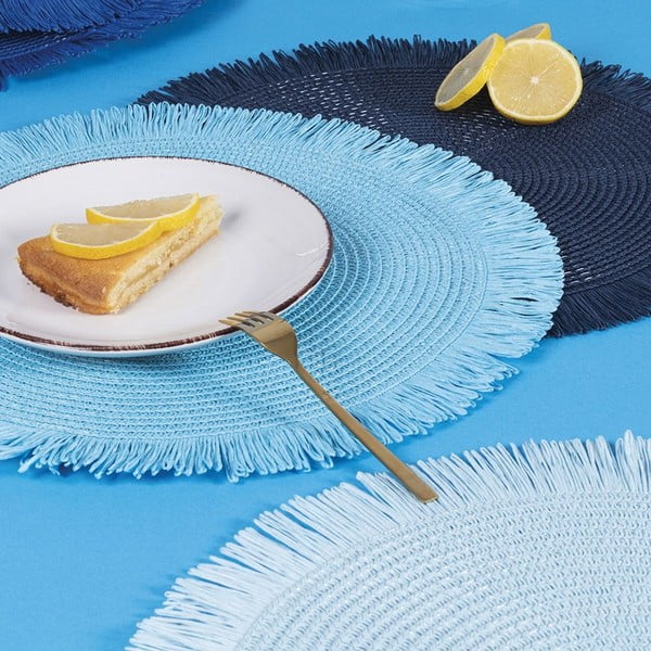 Papirnati pogrinjki v kompletu 4 kos ø 38 cm Shades of Ocean - VDE Tivoli 1996-image-1