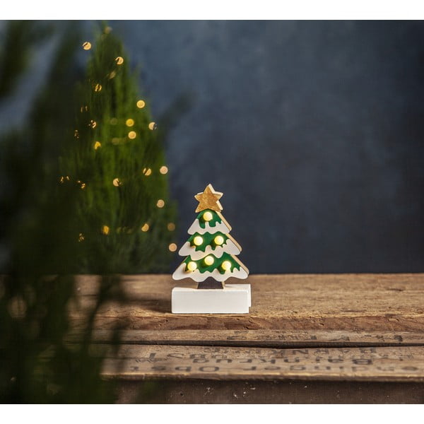 Bela/zelena božična svetlobna dekoracija Freddy – Star Trading-image-2