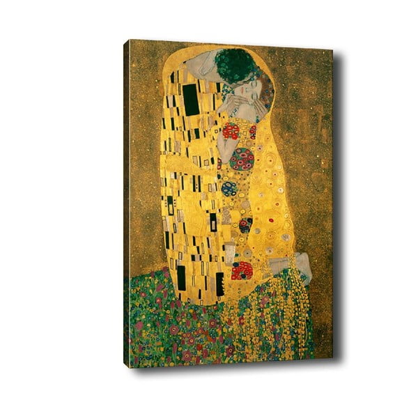 Slika Tablo Center Klimt Kiss, 70 x 50 cm