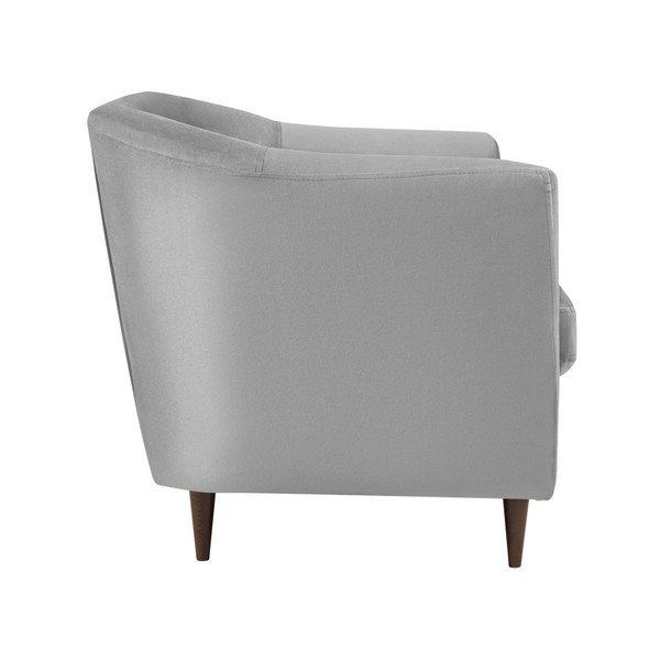 Siva žametna zofa Kooko Home Glam, 125 cm-image-3