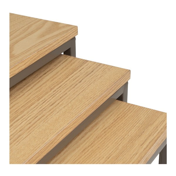 Stranske mizice v kompletu 3 ks 40x40 cm – Casa Selección-image-3