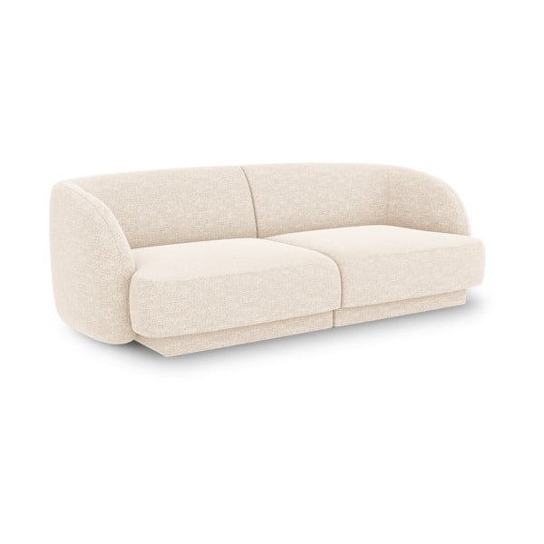 Kremno bel kavč 184 cm Miley - Micadoni Home-image-2