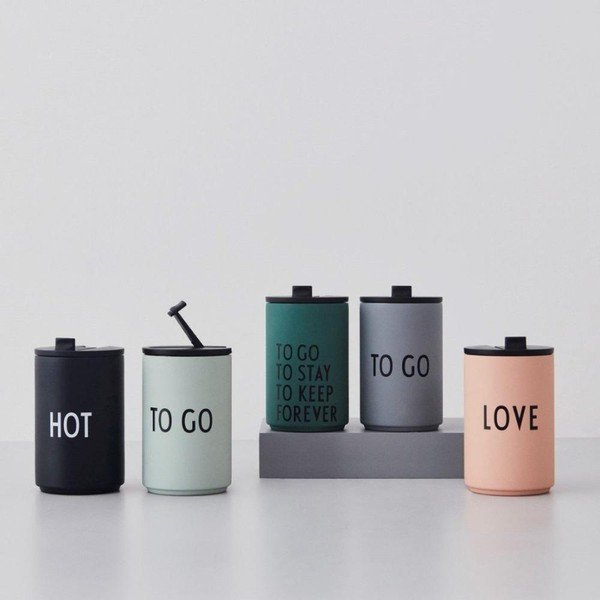 Zelen termo lonček 350 ml To Go – Design Letters-image-1