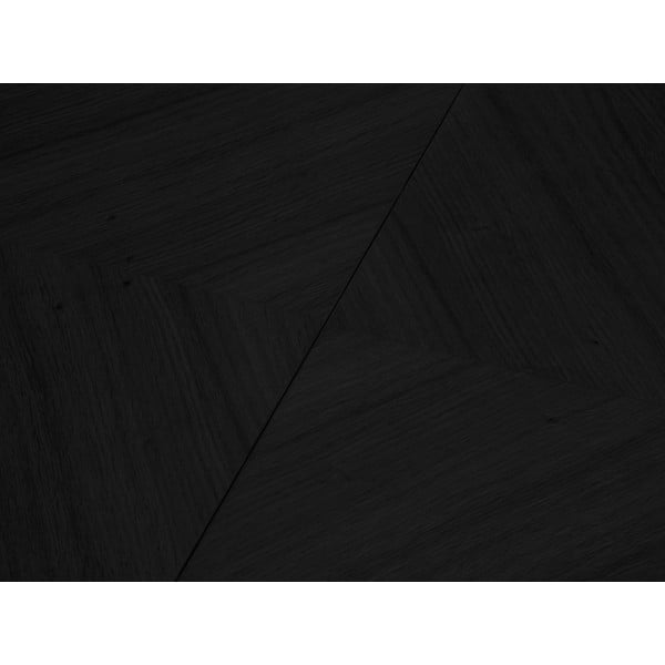 Okrogla raztegljiva jedilna miza z dodatno ploščo s črno mizno ploščo ø 120 cm Magnus – Windsor & Co Sofas-image-1