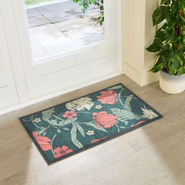 Predpražnik 50x80 cm William Morris Rose – Artsy Doormats-image-1