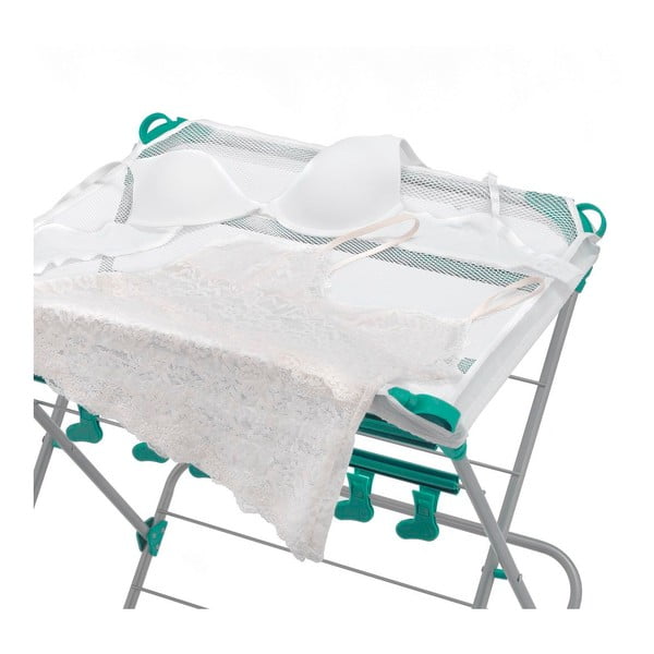 Stojalo za sušenje perila v srebrni barvi Deluxe – Addis-image-4