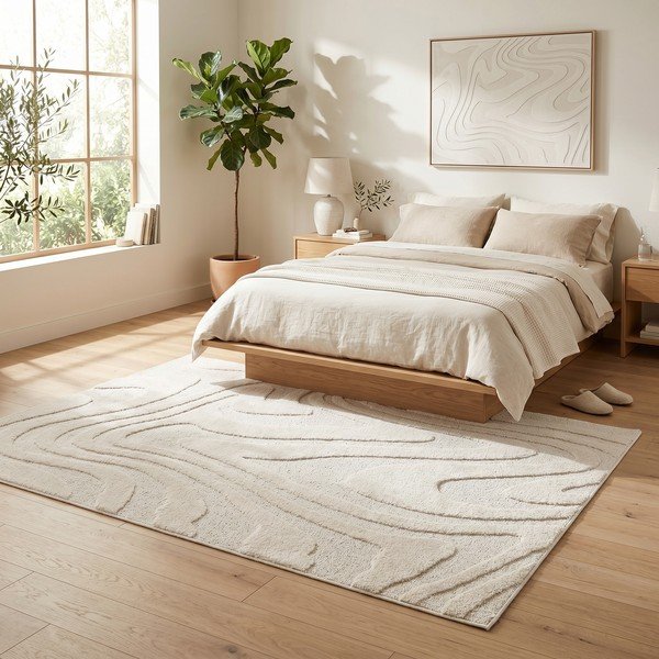 Kremno bela preproga 120x170 cm Dune – ESTE-image-2