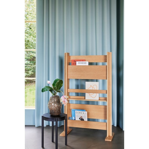 Črn stolček Oto – Hübsch-image-1