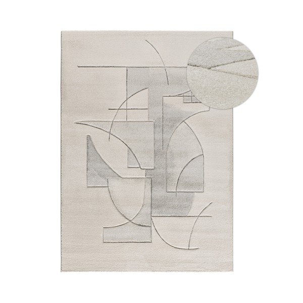 Kremno bela preproga 120x170 cm Lena – Universal