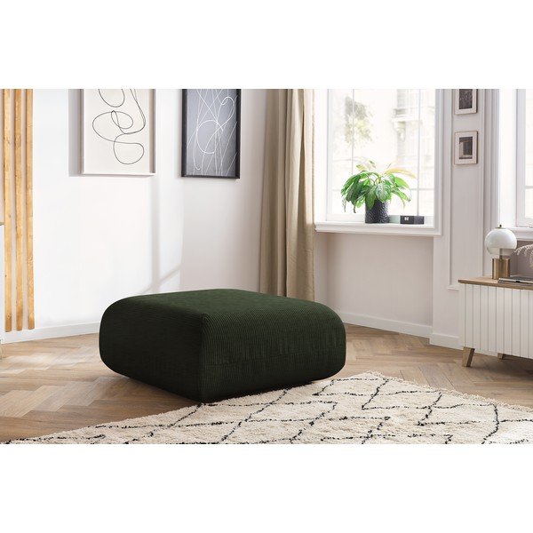 Zelen žametni podstavek za noge Lecomte - Bobochic Paris-image-1
