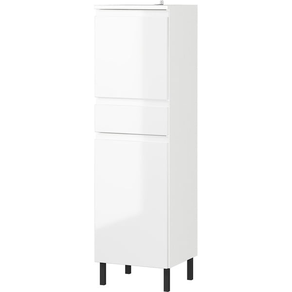 Bela visoka kopalniška omarica 34x120 cm Salinas - Germania-image-2