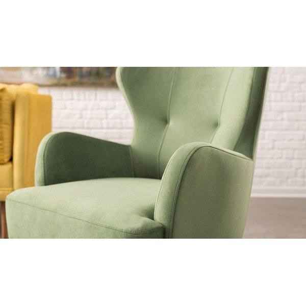 Zelen fotelj Balcab Home Jane-image-1