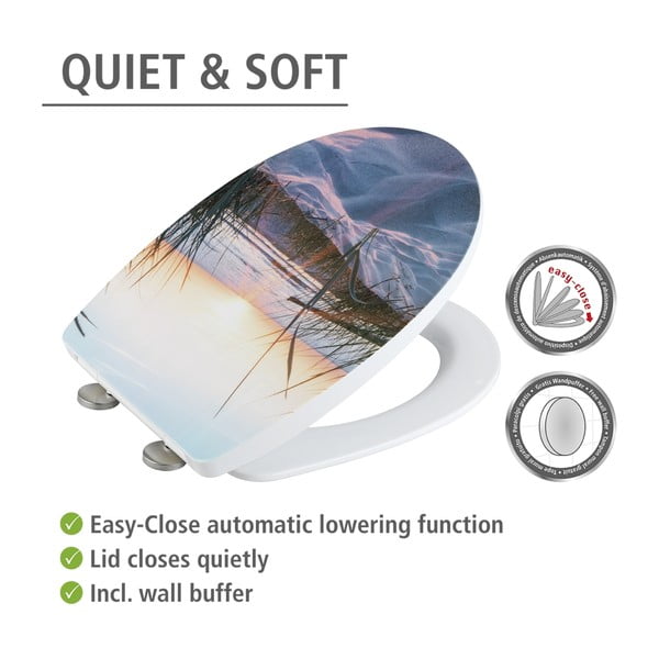 WC deska s počasnim zapiranjem 36,5 x 45 cm Baltic – Wenko-image-4