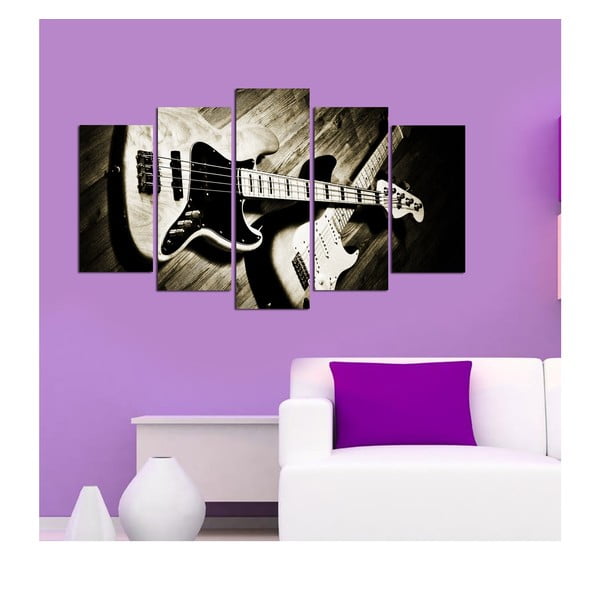 Večdelna slika Guitar,, 110 x 60 cm-image-1