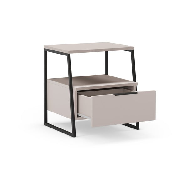 Kremno bela nočna omarica Velia – Marckeric-image-4