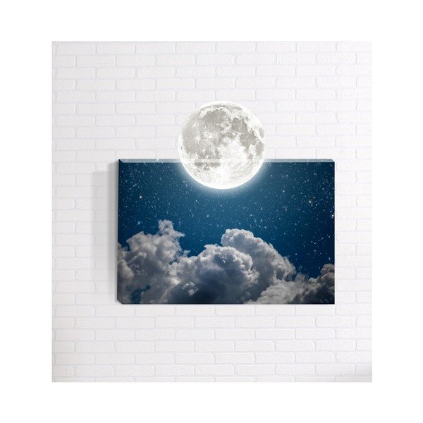 3D stenska slika Mosticx Moon, 40 x 60 cm