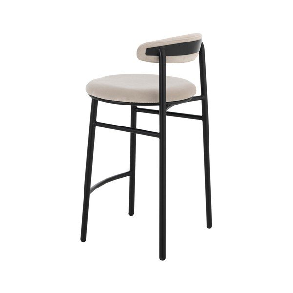 Bež kovinski barski stol (višina sedeža 66 cm) Doggi – Ellos Home-image-3