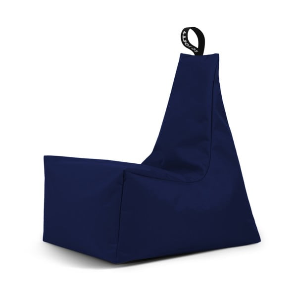 Temno modra vreča za sedenje Icy XL – So Soft?