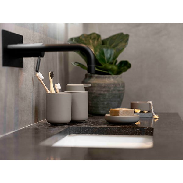 Dozirnik za milo iz rjave keramike 0,25 l Ume - Zone-image-1